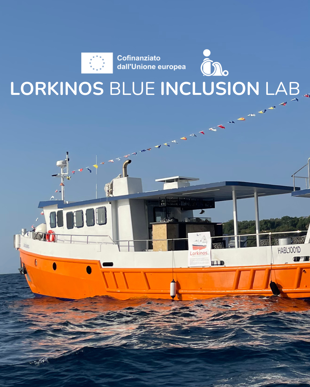 Lorkinos Blue Inclusion Lab è un progetto co-finanziato Erasmus+