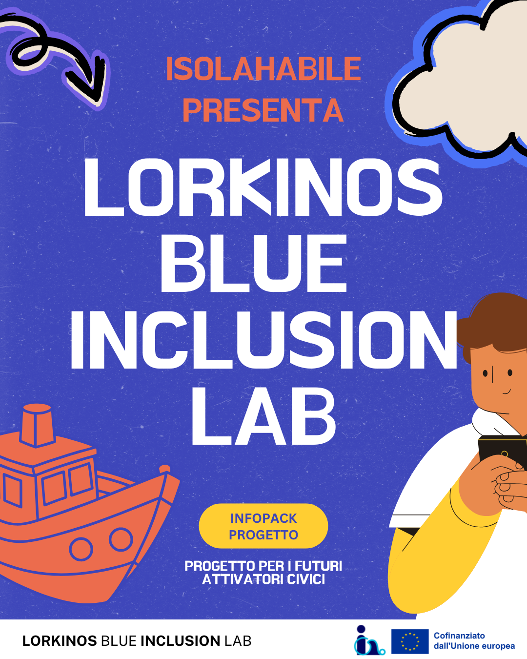 E’ iniziato il progetto Lorkinos Blue Inclusion Lab